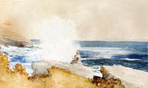 Watching The Surf — Winslow Homer
