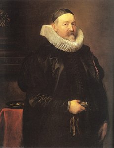 Portrait Of Adriaen Stevens — Sir Anthony Van Dyck