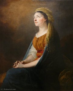 Maria From The Czartoryski Wirtemberska — Friedrich Heinrich Füger