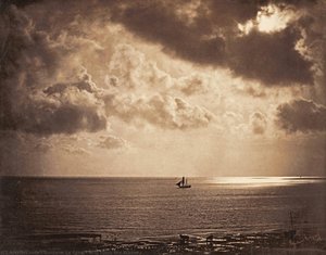 Brig Upon The Water — Gustave Le Gray