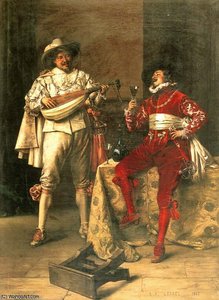 Gentlemens Pleasures — Adolphe Alexander Lesrel