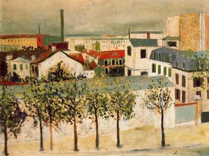 Paris Suburbs — Maurice Utrillo, Post-impressionism