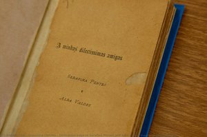 Dedication Page To Serafina Pontes And Alba Valdez From Francisca Clotilde — Francisca Clotilde, Contemporary Realism