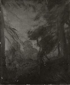 Mysteries (musidora), (painting) — Arthur B. Davies