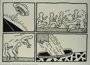 The Blueprint Drawings — Keith Haring, Pop Art