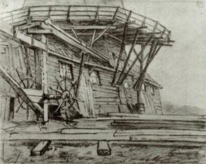 Saw Mill — Vincent Willem Van Gogh, Realism