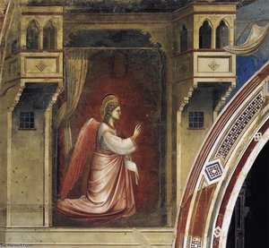 The Angel Gabriel Sent By God — Giotto Di Bondone, Proto-renaissance