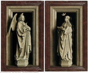 The Annuciation Diptych — Jan Van Eyck