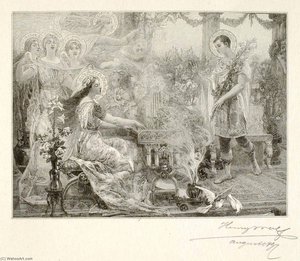 Saint Cecilia — Henry Wolf