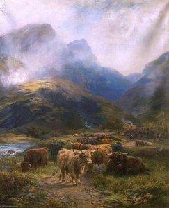 Drovers' Rest In The Highlands — Henry Garland