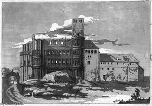 Die Porta Nigra In Trier — Anton (alban) Ramboux