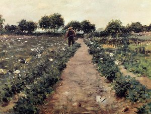 The Potato Patch — William Merritt Chase