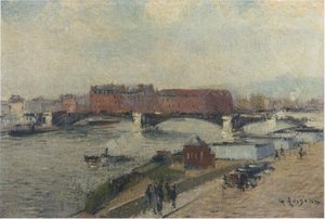 Docks In Rouen — Gustave Loiseau