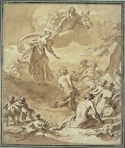 Subject Of An An Old Novel — Nicolaes Pietersz Berchem
