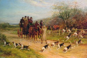 Hounds First, Gentlemen, Hounds First — Heywood Hardy, Academic Realism