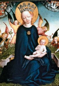 Virgin And Child — Martin Schongauer