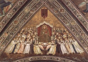 St Francis In Glory — Giotto Di Bondone, Proto-renaissance