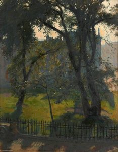 St Bernard’s Crescent From Studio Window — Henry John Lintott