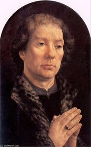 The Carondelet Diptych Left Wing, Jean Carondelet — Jan Gossaert (mabuse)