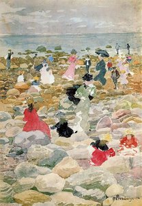 Low Tide, Nantucket — Maurice Brazil Prendergast