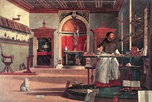 Vision Of St. Augustine — Vittore Carpaccio