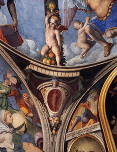 Vault Decoration (detail) — Agnolo Bronzino