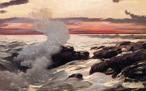 West Point, Prout's Neck — Winslow Homer