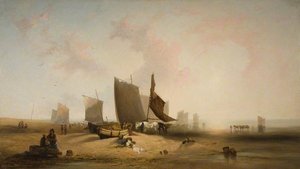The Return Of The Fishing Boats — William Collins