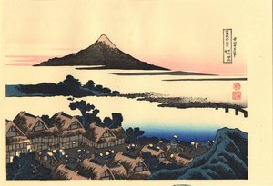Koshu Isawa No Atatsuki — Katsushika Hokusai
