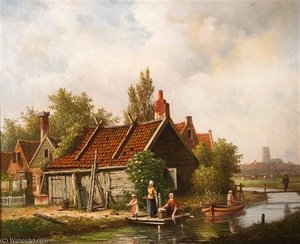 Summer — Oene Romkes De Jongh, Dutch Golden Age
