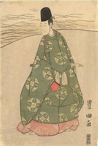 The Heian Courtier — Utagawa Toyokuni