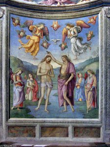 Baptism Of Jesus — Vannucci Pietro (le Perugin)