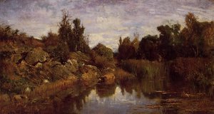 The Water's Edge — Charles-françois Daubigny