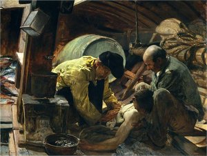 And They Still Say Fish Is Expensive — Joaquín Sorolla Y Bastida, Impressionistic Luminosity
