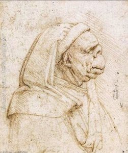 Caricature 1 — Leonardo Da Vinci, High Renaissance