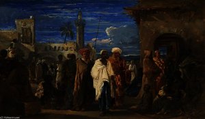 Slave Market, Cairo — William James Müller