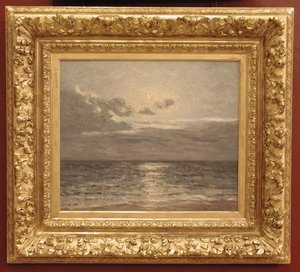 Effet De Lune (titre Du Registre) Calme Lunaire (autre Titre) — Maxime Emile Louis Maufra