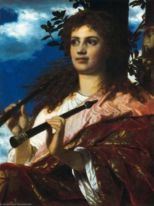 La Muse D'anacréon — Arnold Böcklin