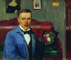 Portrait Of L.p. Albrecht — Boris Mikhailovich Kustodiev