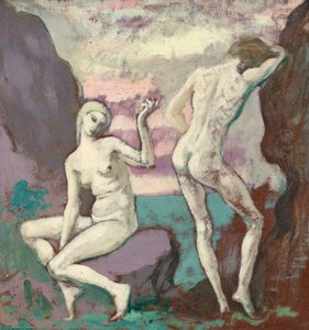Study Of Two Nudes — Augustus Edwin John