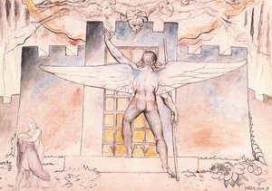The Angel At The Gate Of Dis — William Blake
