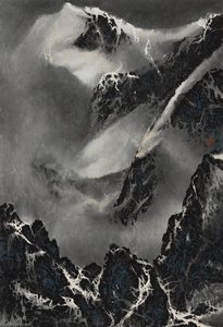 Cascading Mountains — Liu Guosong