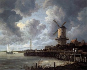 The Windmill At Wijk Bij Duurstede — Jacob Isaackszoon Van Ruisdael, Dutch Golden Age Landscape