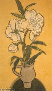 Les Pivoines — Léonard Tsuguharu Foujita