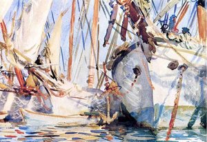 White Ships — John Singer Sargent