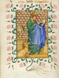 St. Luke Painting The Virgin — Michelino Molinari Da Besozzo