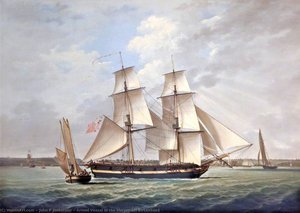 Armed Vessel In The Mersey Off Birkenhead — John P Jenkinson