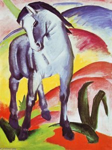 Blue Horse I — Franz Marc