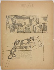 Study For ''ursine Park'' 1 — Stuart Davis