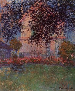 Monet's House In Argenteuil — Claude Monet, Impressionism